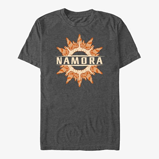 Merch Marvel Black Panther: Wakanda Forever - Namora Coral Ring Unisex T-Shirt Dark Heather Grey