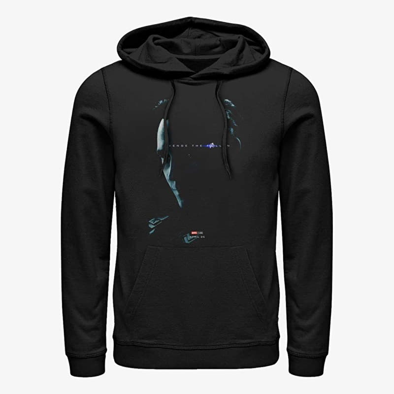 Sweatshirt Merch Marvel Avengers: Endgame - Avenge Loki Unisex Hoodie Black