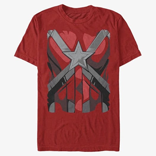 T-shirt Merch Marvel Black Widow - Red Guardian Costume Unisex T-Shirt Red