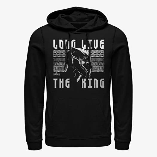 Sweatshirt Merch Marvel Black Panther - Urban Panther Lives Unisex Hoodie Black