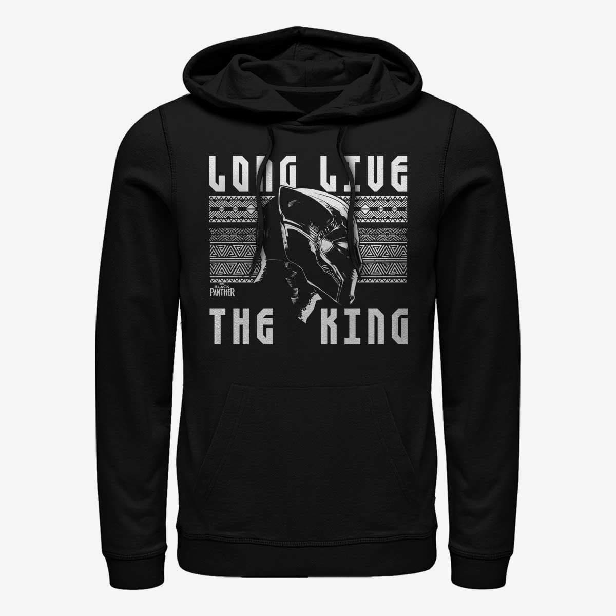 Sweaters Merch Marvel Black Panther - Urban Panther Lives Unisex Hoodie Black