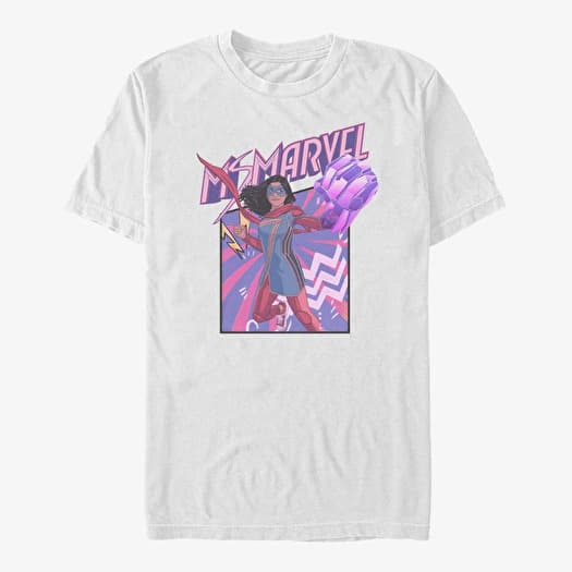 Majica Merch Ms. Marvel - Fist Panel Unisex T-Shirt White