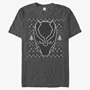 Merch Marvel Avengers Classic - Back Panther Sweater Unisex T-Shirt Dark Heather Grey