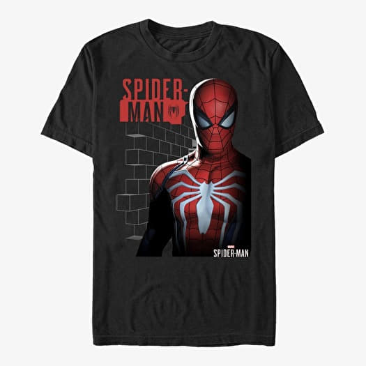 Μπλουζάκι Merch Marvel - Spider Bricks Unisex T-Shirt Black