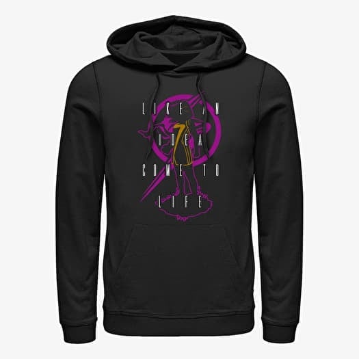 Majica Merch Ms. Marvel - MsMarvel Silhouette Unisex Hoodie Black