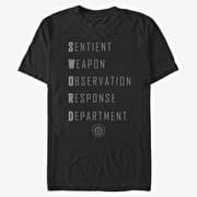 Merch Marvel WandaVision - Sword Acronym Unisex T-Shirt Black