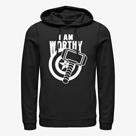 Merch Marvel Avengers: Endgame - I Am Worthy Unisex Hoodie Black