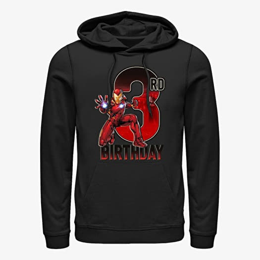Sudadera Merch Marvel Avengers Classic - Ironman 3rd Bday Unisex Hoodie Black