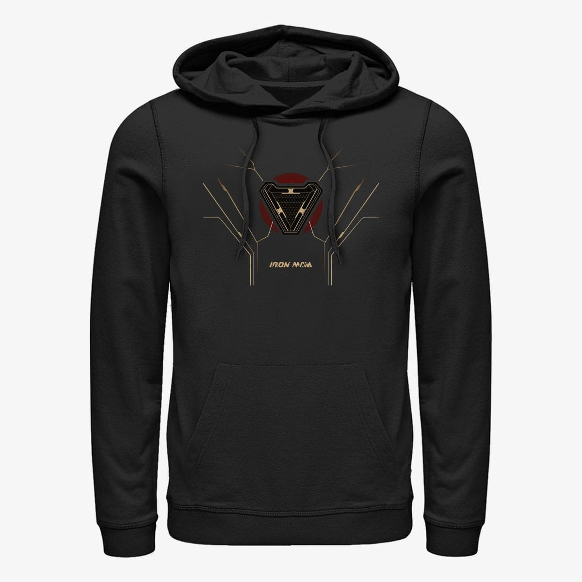 Kapuutsikud ja kampsunid Merch Marvel - Tech Arc Unisex Hoodie Black