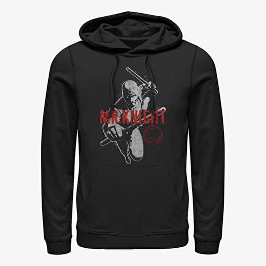 Sweatshirt Merch Marvel Moon Knight - MOON KNIGHT MR BIG Unisex Hoodie Black