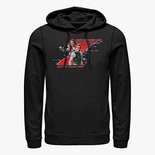 Sweatshirt Merch Marvel Black Widow - Better Than One Unisex Hoodie Black
