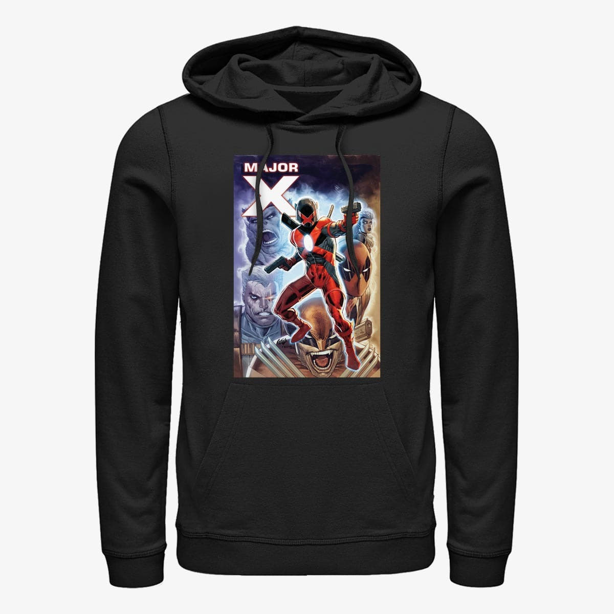 Sweatshirts Merch Marvel X-Men - Major X Unisex Hoodie Black