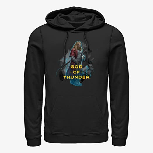 Sweat-shirt Merch Marvel Avengers: Endgame - Lord of Thunder Unisex Hoodie Black