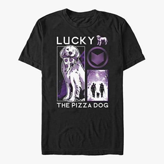 Majica Merch Marvel Hawkeye - Lucky Layout Unisex T-Shirt Black
