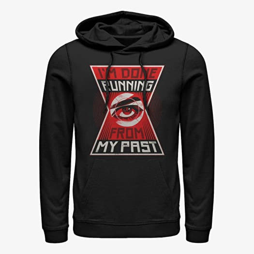Sweatshirt Merch Marvel Black Widow - Moving Forward Unisex Hoodie Black