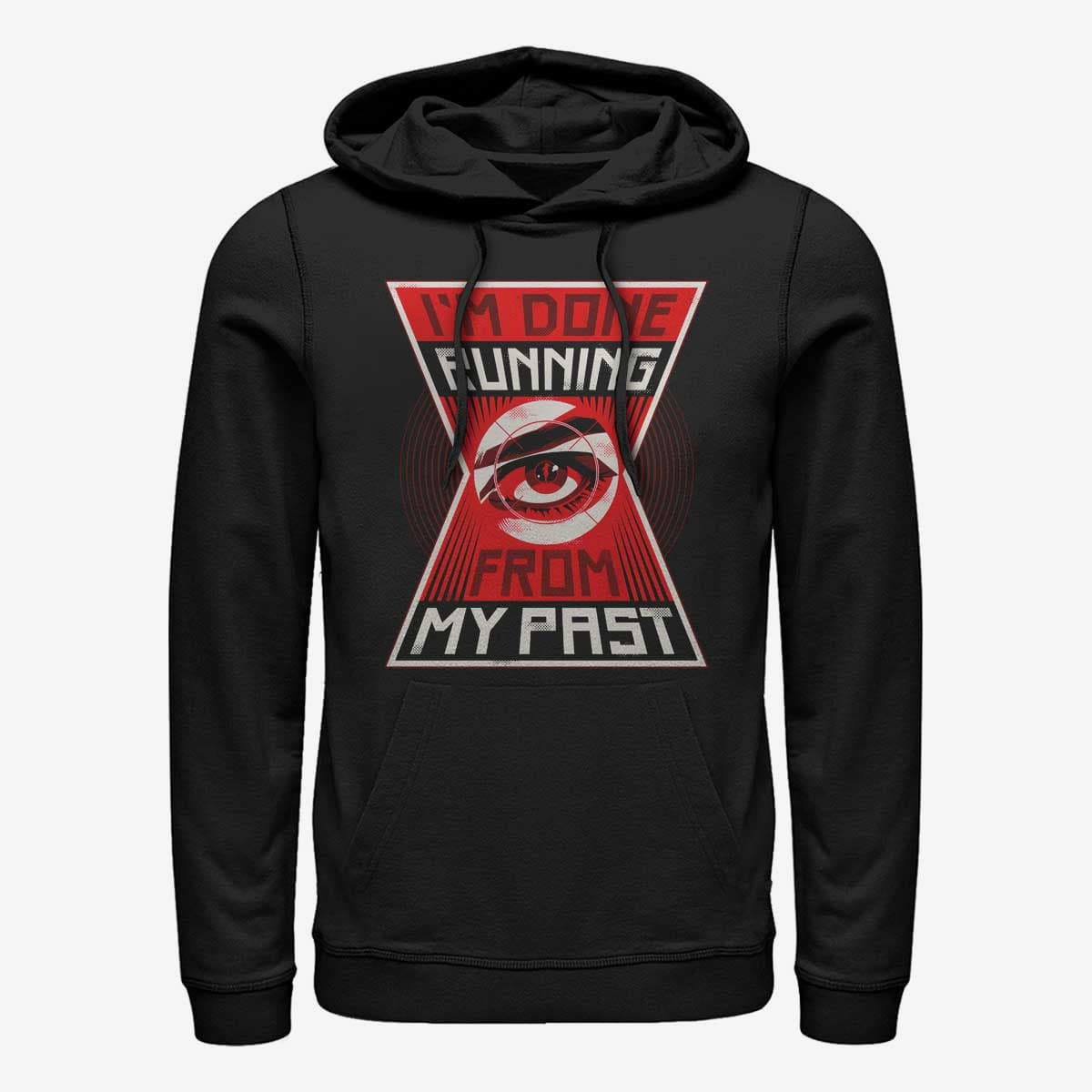 Sweatshirts Merch Marvel Black Widow - Moving Forward Unisex Hoodie Black