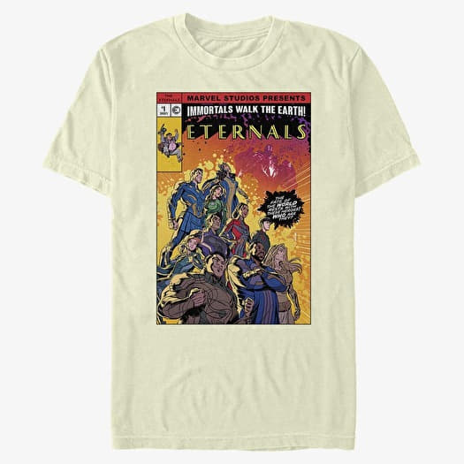 Тениска Merch Marvel The Eternals - Halftone Cover Unisex T-Shirt Natural