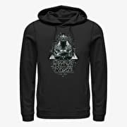 Merch Marvel Avengers Classic - Panther Triangles Unisex Hoodie Black