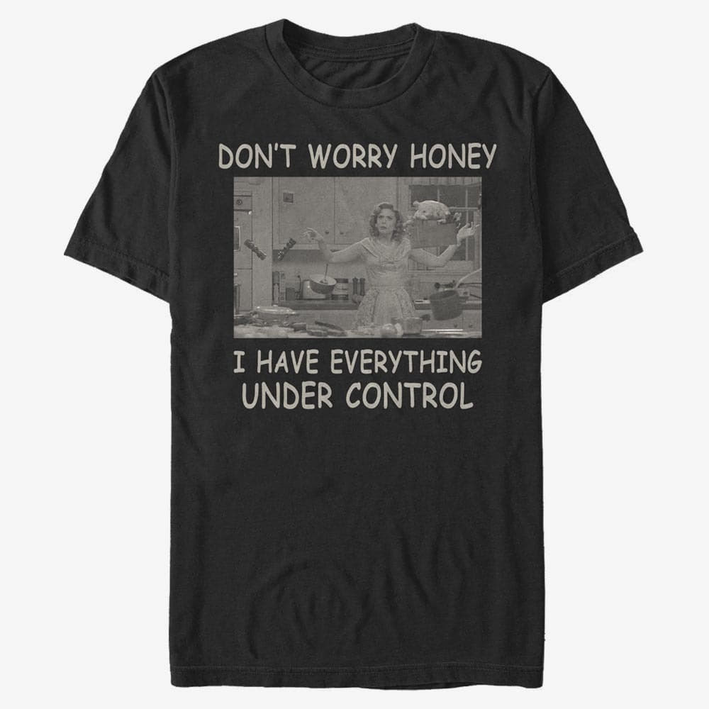 T-shirts Merch Marvel WandaVision - Under Control Unisex T-Shirt Black