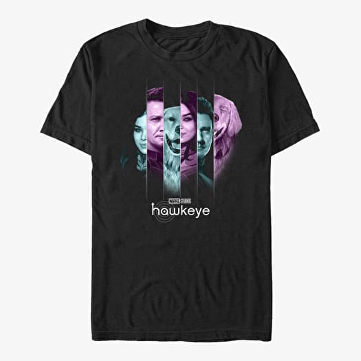 T-shirt Merch Marvel Hawkeye - Hawkeye Lines Unisex T-Shirt Black