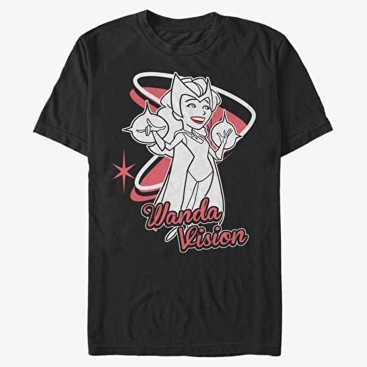 T-shirt Merch Marvel WandaVision - Wanda Special Unisex T-Shirt Black