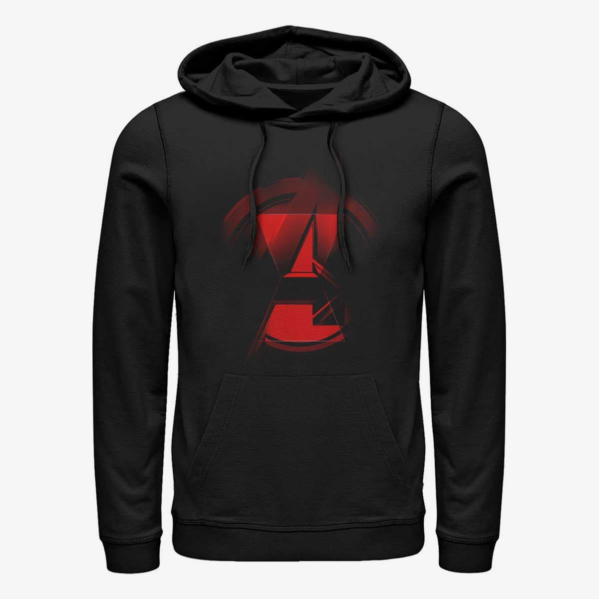 Mikiny Merch Marvel Black Widow - Widow Avenger Logo Unisex Hoodie Black