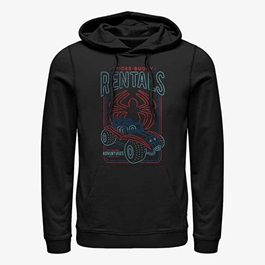 Sweatshirt Merch Marvel Spider-Man Classic - Spidey-Buggy Rentals Unisex Hoodie Black