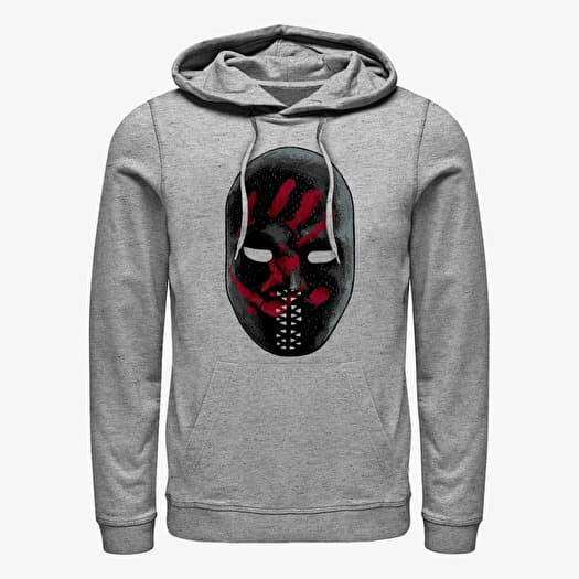 Sweatshirt Merch Marvel The Falcon and the Winter Soldier - LARGE MASK Unisex Hoodie Heather Grey