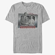Merch Marvel WandaVision - Romantic Couple Unisex T-Shirt Heather Grey