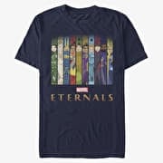 Merch Marvel: Eternals - VERTICAL BOXUPS Unisex T-Shirt Navy Blue
