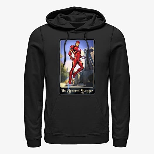 Sweatshirt Merch Marvel Avengers Classic - The First Avenger Unisex Hoodie Black