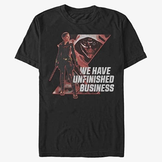 Merch Marvel Black Widow - Unfinished Business Unisex T-Shirt Black