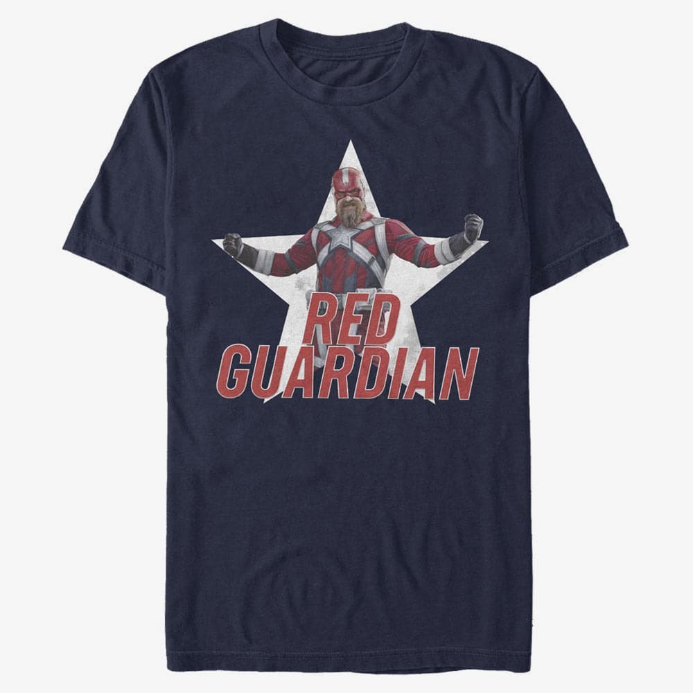 Magliette Merch Marvel Black Widow - Red Guardian Unisex T-Shirt Navy Blue