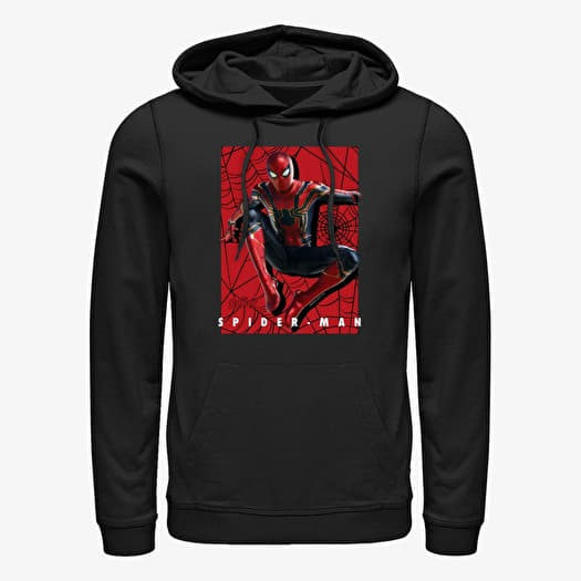 Sweatshirt Merch Marvel Avengers: Infinity War - Web Slinger Unisex Hoodie Black