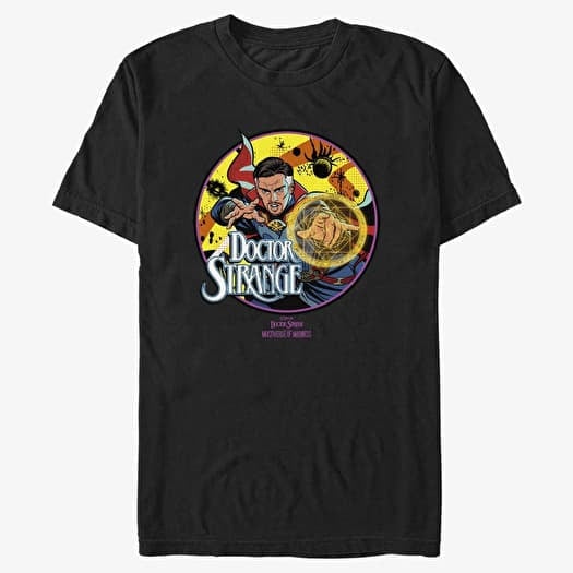 T-shirt Merch Marvel Doctor Strange 2 - Hero Badge Unisex T-Shirt Black