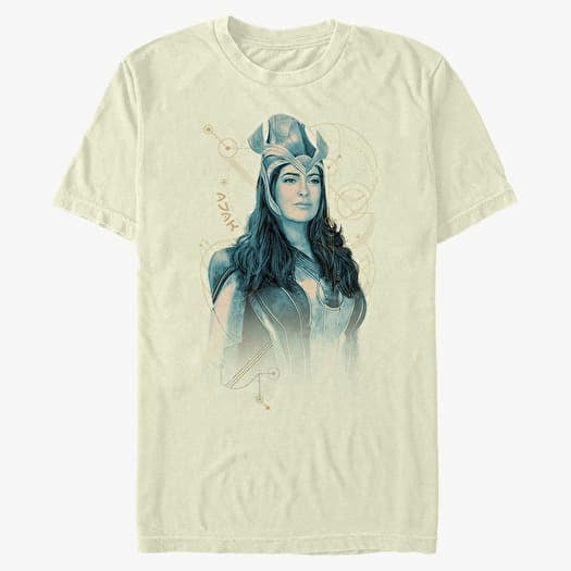 Majica Merch Marvel The Eternals - Ajak Teal Unisex T-Shirt Natural