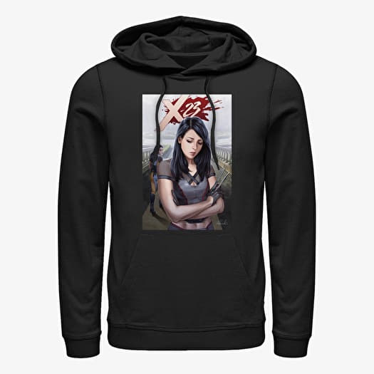 Sweatshirt Merch Marvel - X23 Unisex Hoodie Black