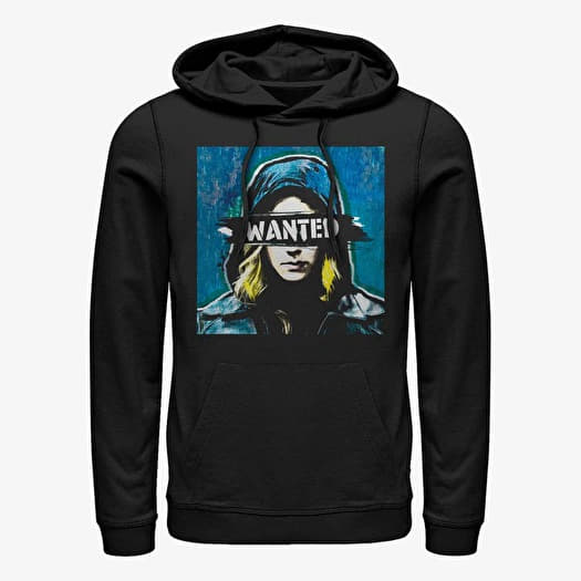 Sweatshirt Merch Marvel The Falcon and the Winter Soldier - WANTED Unisex Hoodie Black