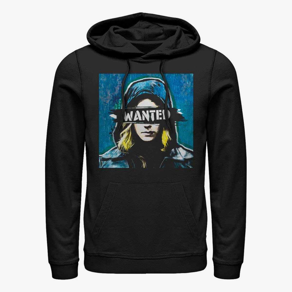 Puloverji   Merch Marvel The Falcon and the Winter Soldier - WANTED Unisex Hoodie Black