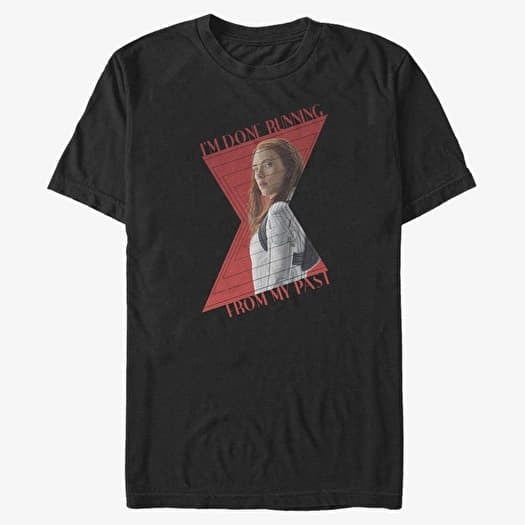T-shirt Merch Marvel Black Widow - Stop Running Unisex T-Shirt Black