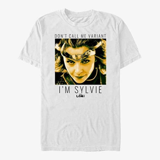 T-shirt Merch Marvel Loki - Sylvie Speaks Unisex T-Shirt White