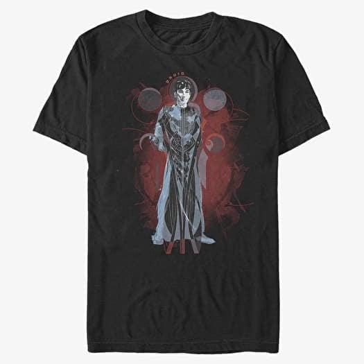 Majica Merch Marvel The Eternals - Druig Orange Unisex T-Shirt Black