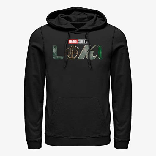 Majica Merch Marvel Loki - Loki Logo Unisex Hoodie Black