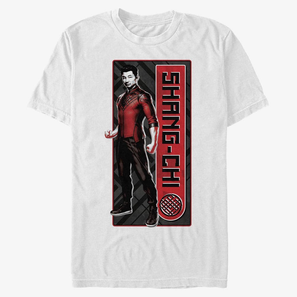 majice kratkih rukava Merch Marvel Shang-Chi - Shangs Panel Unisex T-Shirt White