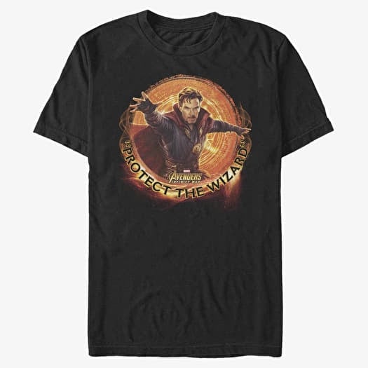 T-shirt Merch Marvel Avengers: Infinity War - Strange Protection Unisex T-Shirt Black