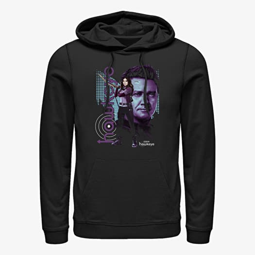 Sweatshirt Merch Marvel Hawkeye - Team Hawkeye Unisex Hoodie Black