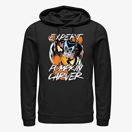 Verryttelypaita Merch Marvel X-Men - Pumpkin Carver Unisex Hoodie Black
