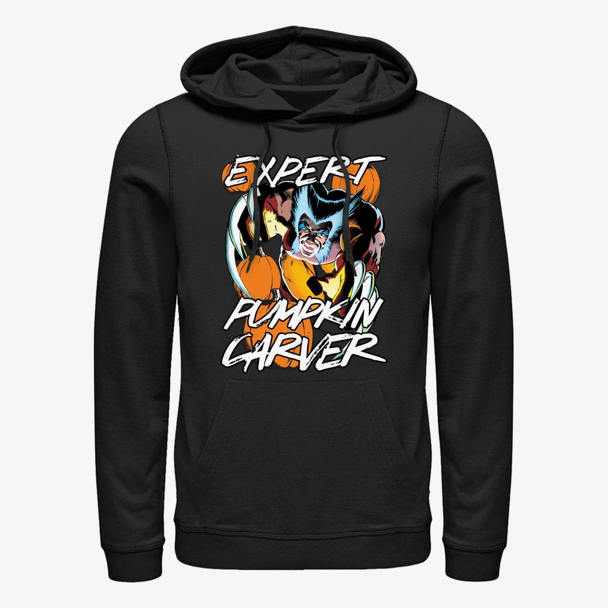 Sudaderas Merch Marvel X-Men - Pumpkin Carver Unisex Hoodie Black