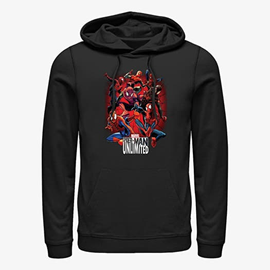 Hanorac Merch Marvel - Spider-Men Pose Unisex Hoodie Black