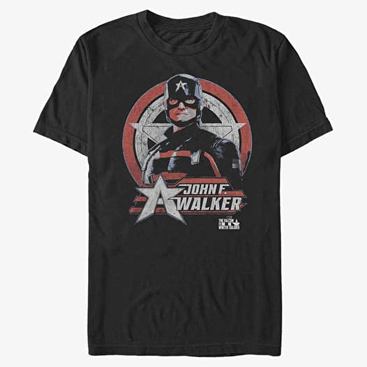 T-shirt Merch Marvel The Falcon and the Winter Soldier - Walker Cptn Ranger Unisex T-Shirt Black
